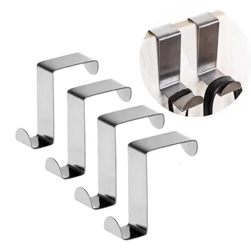 Kitchen Appliances Cabinet - Z-förmiger Badezimmerschrank mit Haken aus Edelstahl