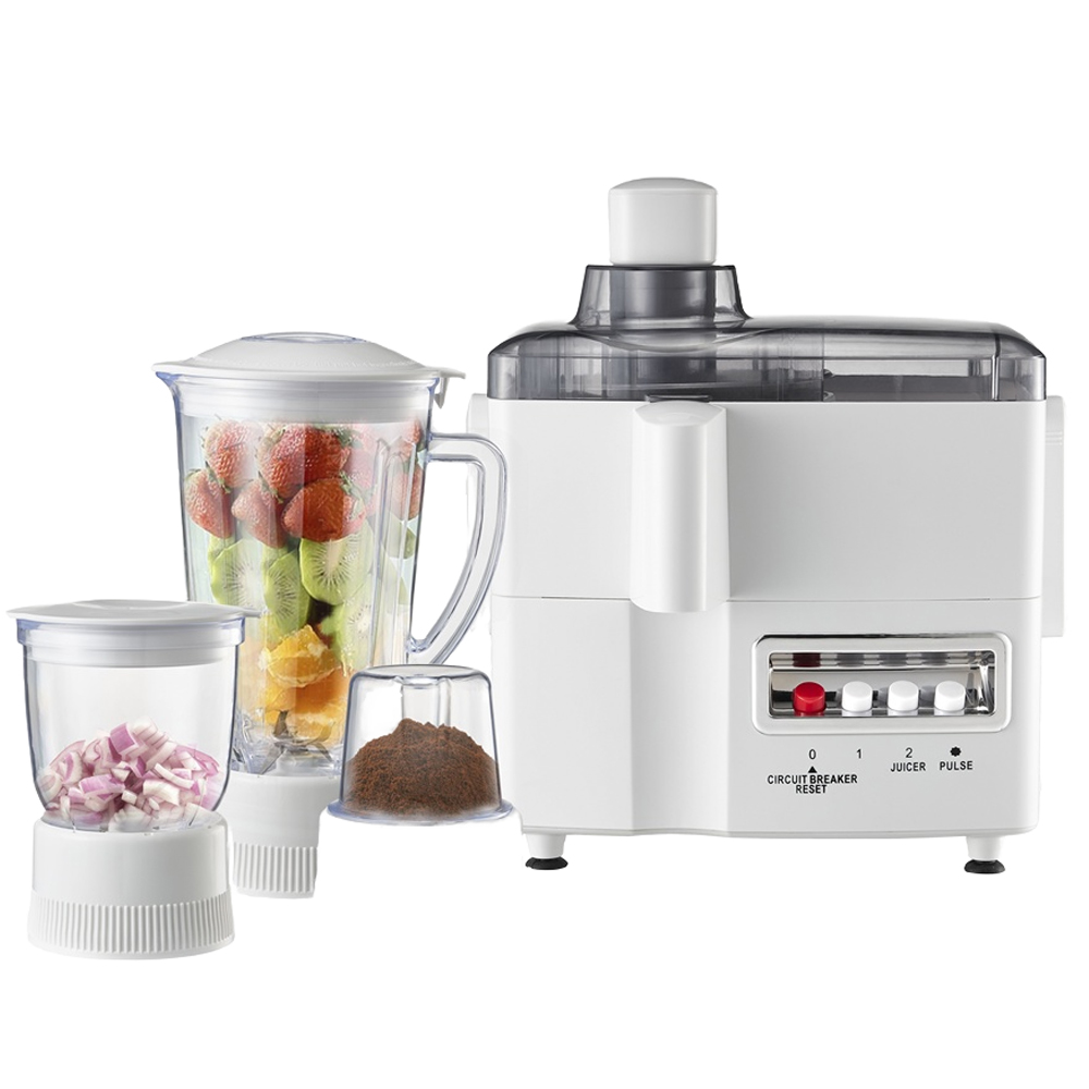 Blender - 4-in-1-Mehrzweck-Küchengerät für den Haushalt, Küchenmaschine, Entsafter