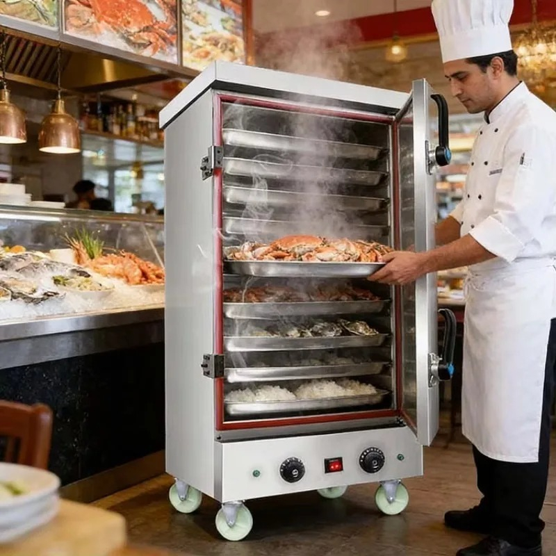 Rice Cooker - Gewerbliche Küchenausrüstung Gas-Dampfgarer Industrieller Reisdampfkocher Dampfgarautomat