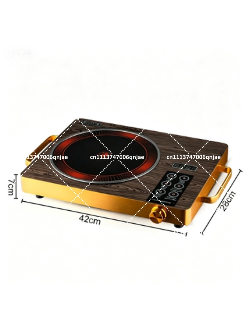 Induction Cooktop Portable - Elektrischer Keramikherd Hochleistungs-Hotpot Induktionskochfeld Multifunktionales Tragbares