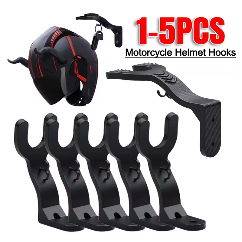 Kitchen Appliances Cabinet - 1-5 stücke Motorrad Helm Haken Mehrzweck