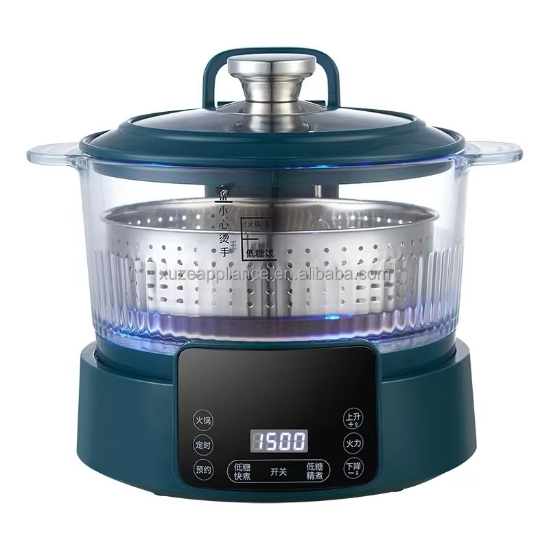 Rice Cooker - Zuckerarmer Dunkelgrüner 5L Reiskocher Elektrischer Hot