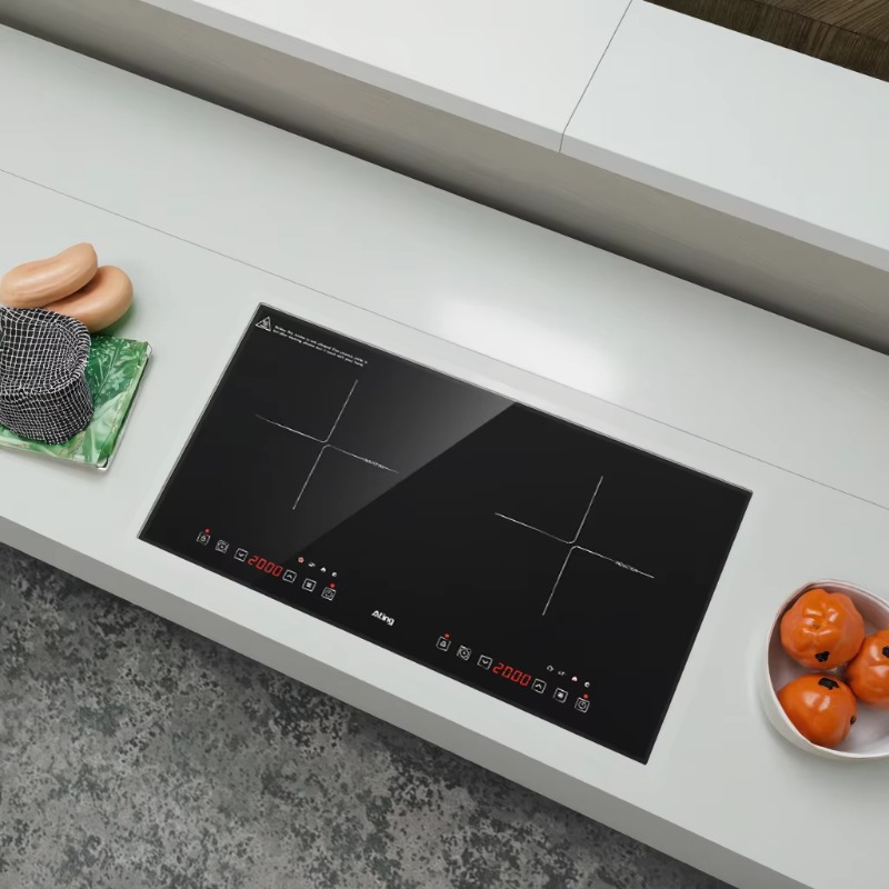Induction Cooker - 4400W Induktionskochfeld mit 2 Brennern, Touch-Bedienung,