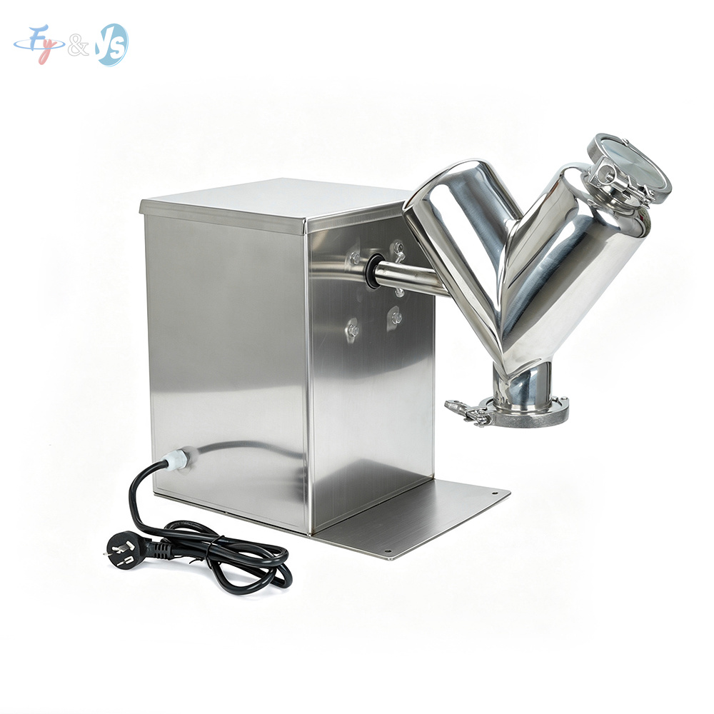Blender - VH-2 V-Typ Kleiner Trockenpulvermischer aus Edelstahl,