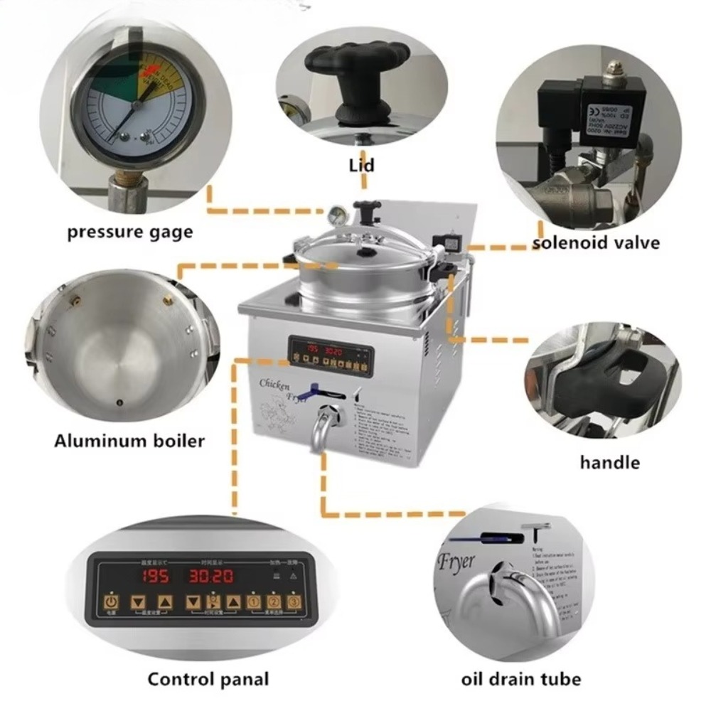Industrielle kontinuierliche V – Air Fryer Bewertung und Preis