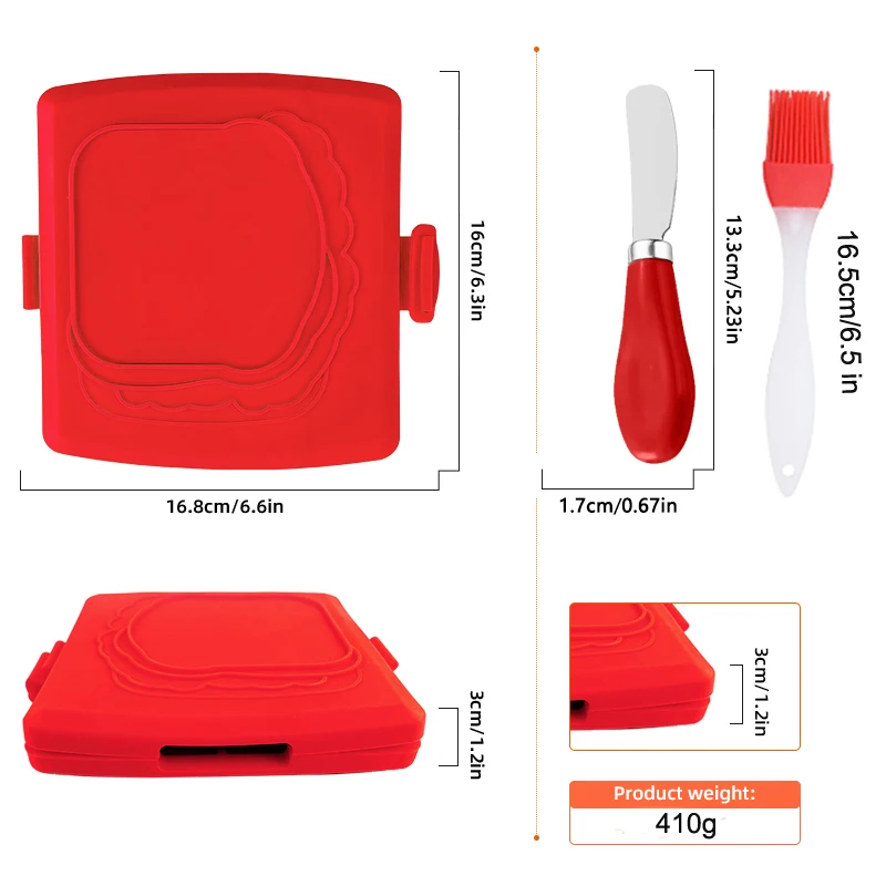 3er-Pack Lebensmittelechter Sa – Toaster Bewertung und Preis