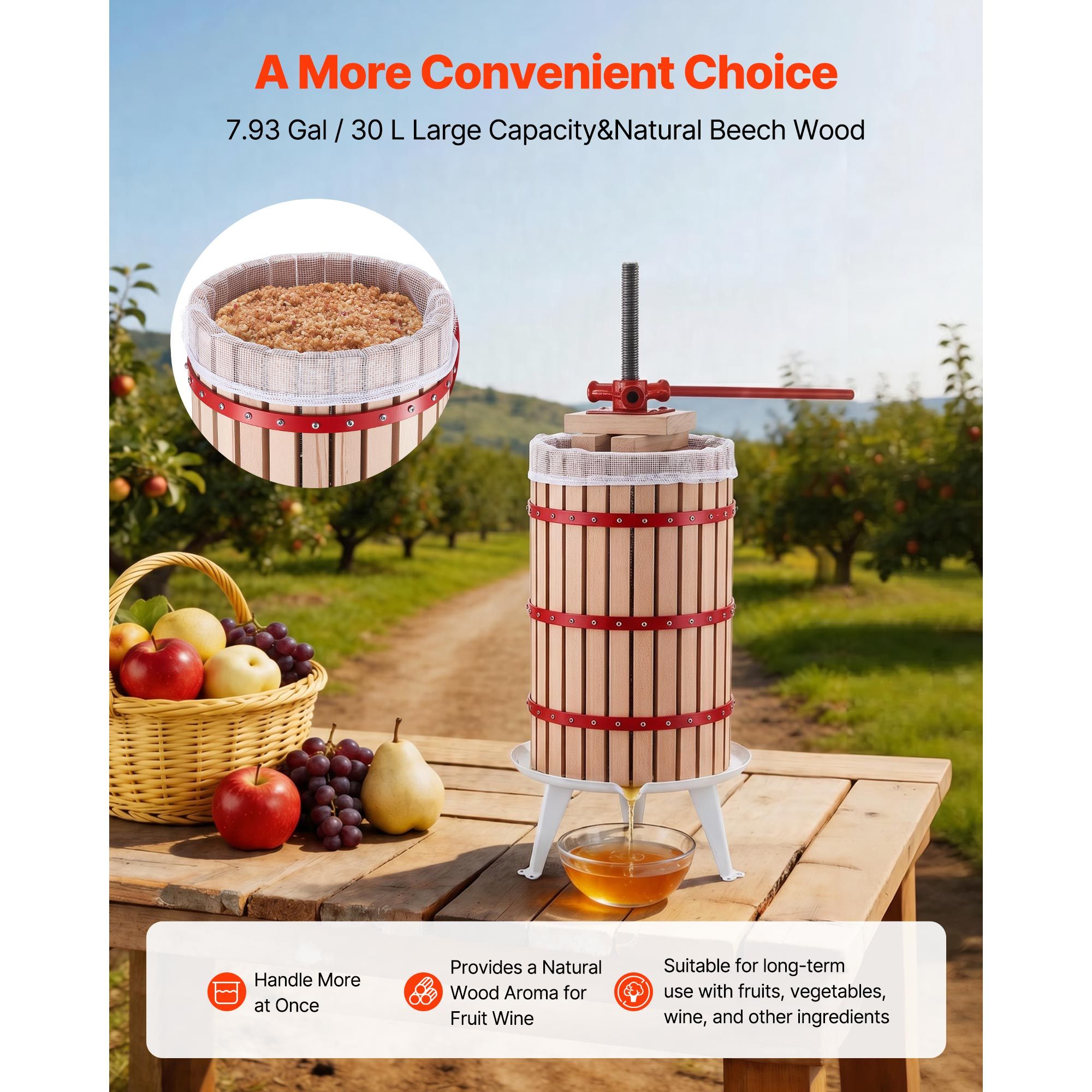 Fruchtweinpresse, 7,93 Gallone – Juicer Bewertung und Preis