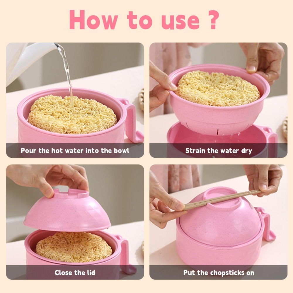 Mikrowellen-Ramen-Schüssel, 6- – Rice Cooker Bewertung und Preis