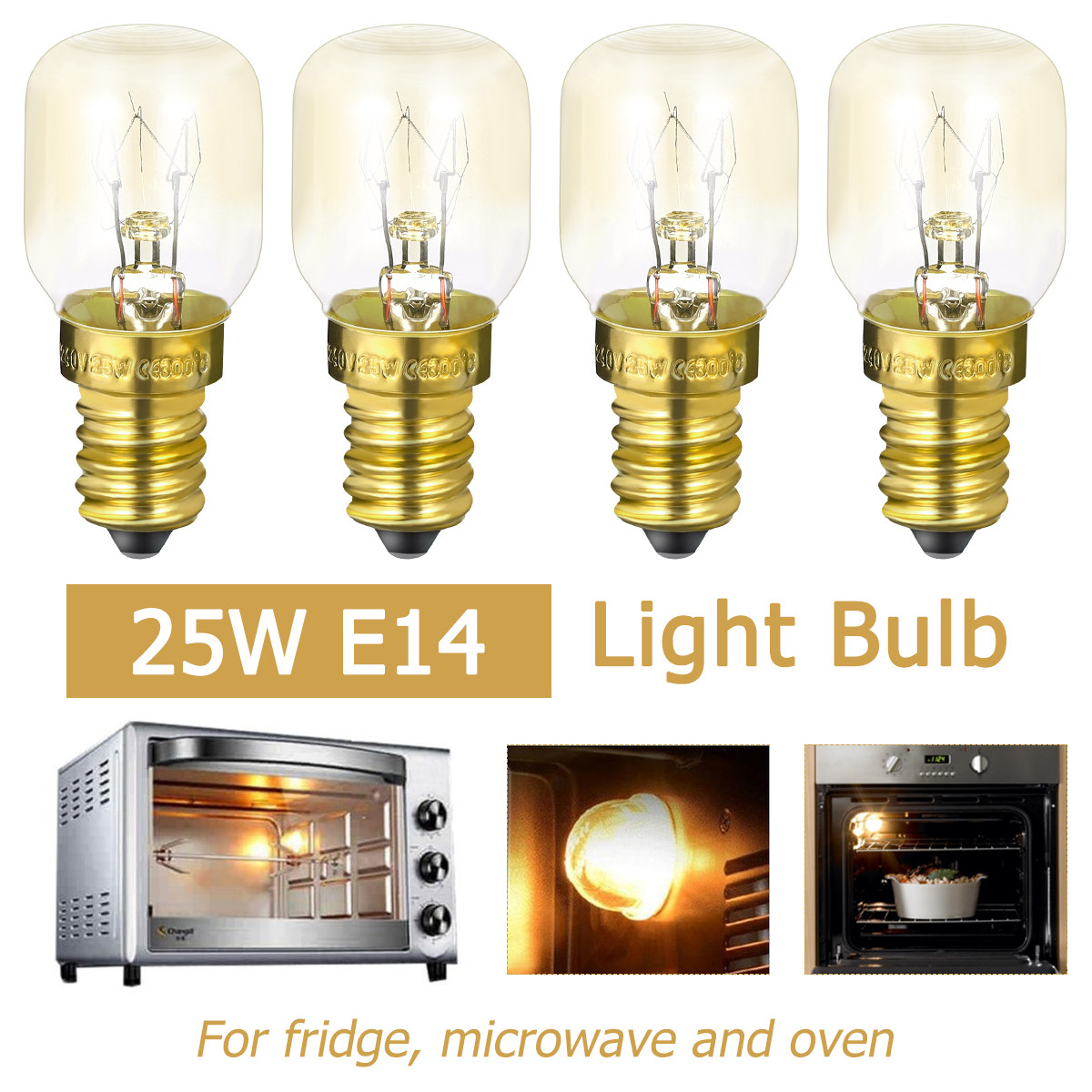 4 Stück E14 Mikrowellen-Glühbi – Microwave Oven Bewertung und Preis
