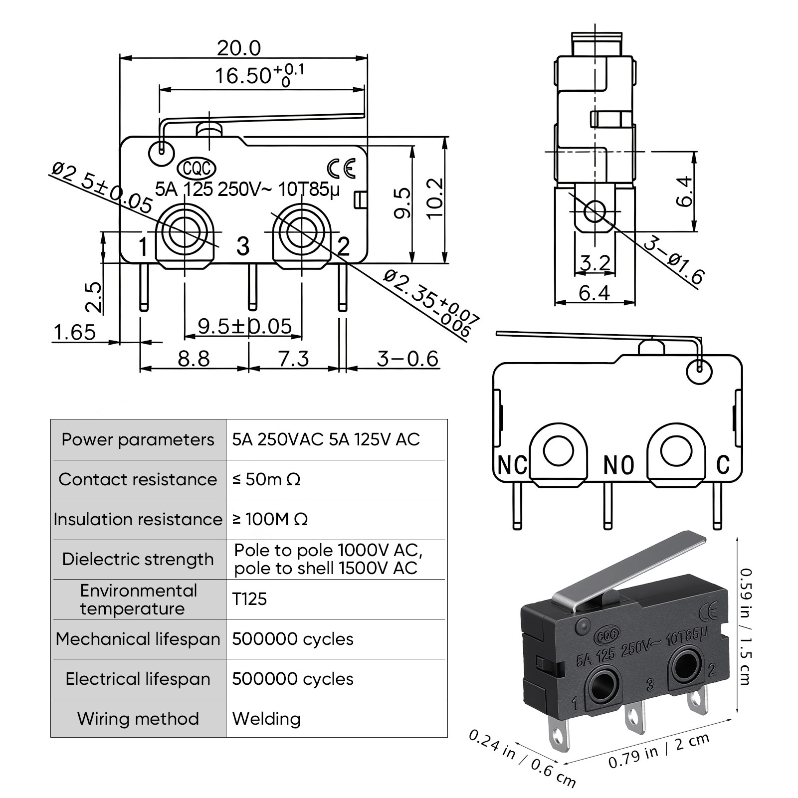 Mikrowellentür-Mikroschalter 1 – Microwave Oven Bewertung und Preis