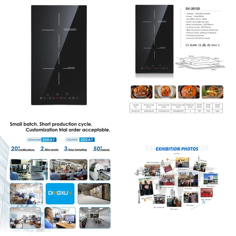 Hocheffizientes 2-Brenner Elek – Induction Cooker Bewertung und Preis