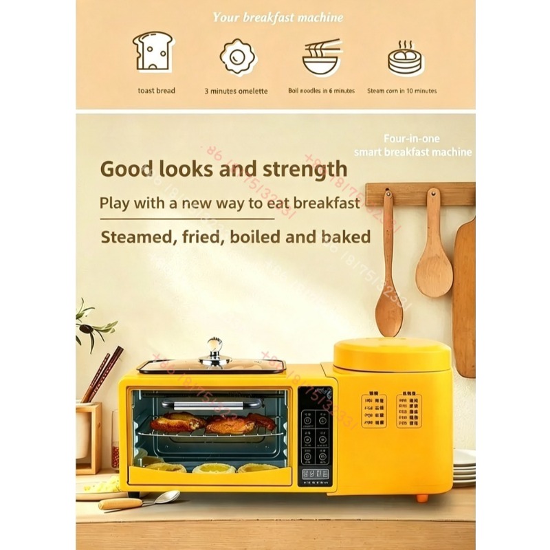 4-in-1 Multifunktionale Frühst – Toaster Bewertung und Preis