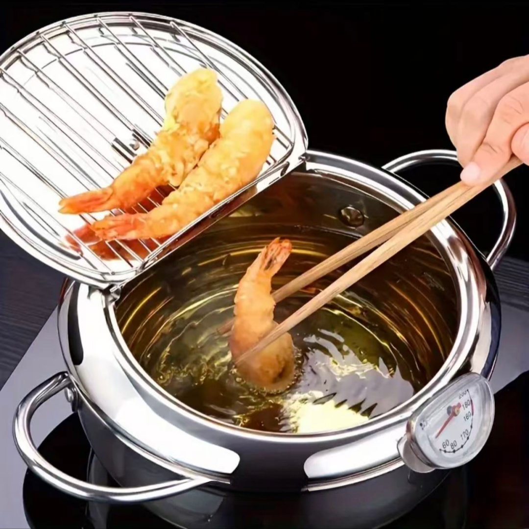 Edelstahl-Bratpfanne mit Decke – Induction Cooker Bewertung und Preis