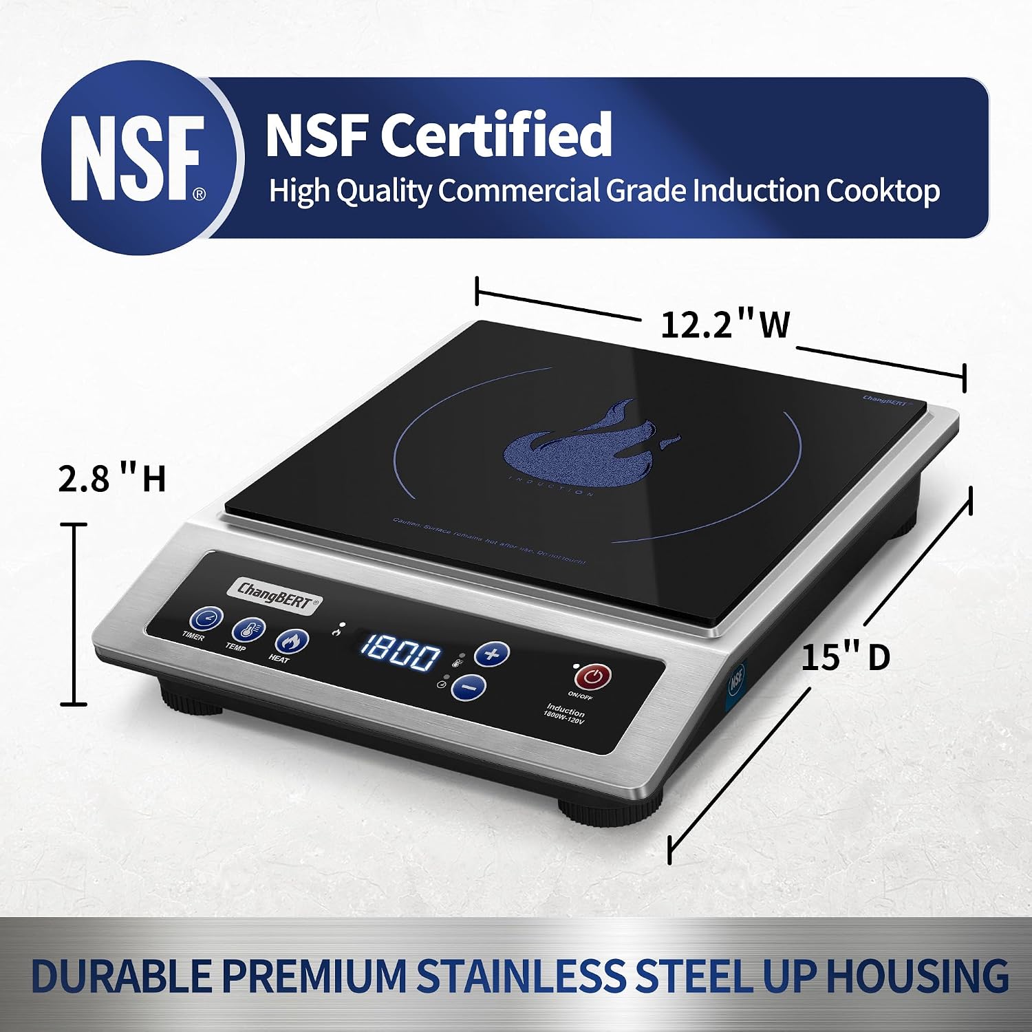 Induktionskochfeld, tragbarer  – Induction Cooktop Portable Bewertung und Preis