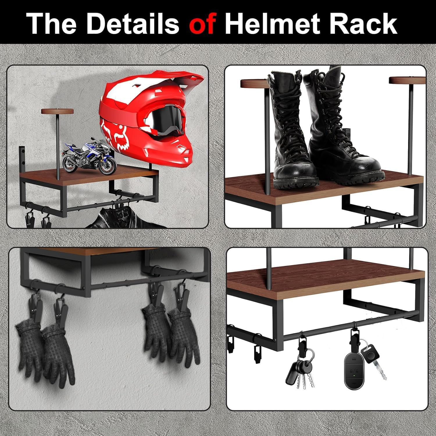 Wandhalterung für Motorradhelm – Kitchen Appliances Cabinet Bewertung und Preis
